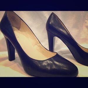 Lauren by Ralph Lauren black leather pumps Sz 8